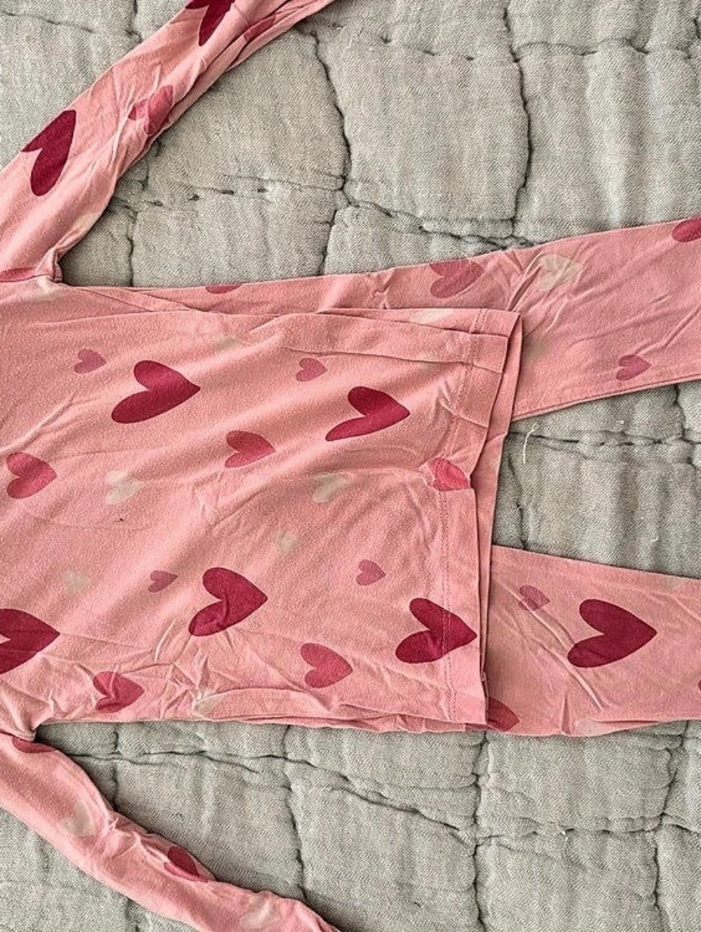 Kyte Baby Two Piece Pajama Set in Crepe Heart